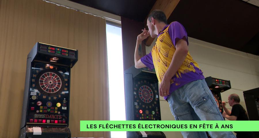 Les fléchettes électroniques ont le vent en poupe à Liège