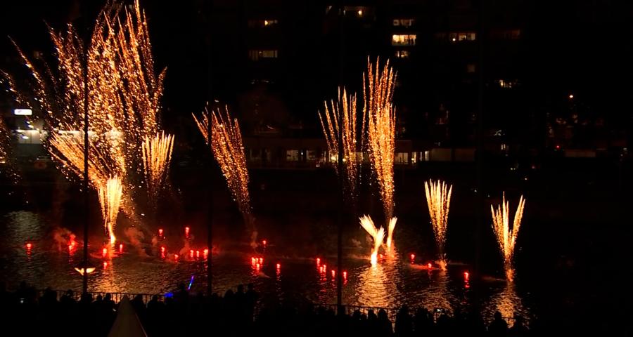 80 e anniversaire des célébrations du 14 juillet à Liège