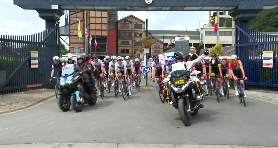 Le Province Cycling Tour s'est élancé depuis Blegny-Mine