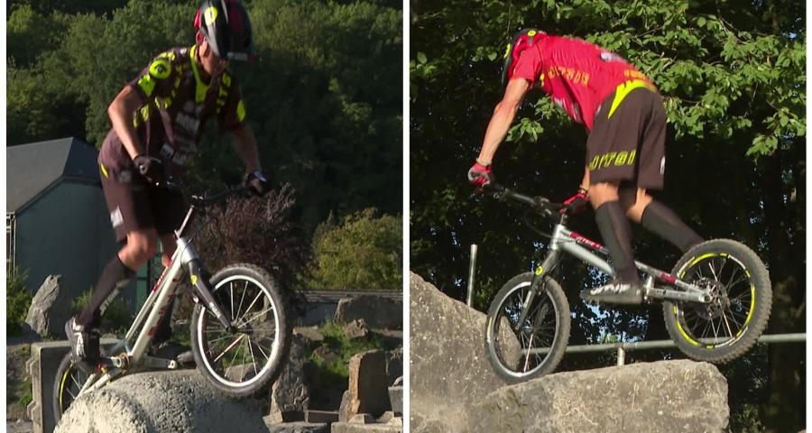 Ugo et Alexis Theunissen, les as du vélo trial