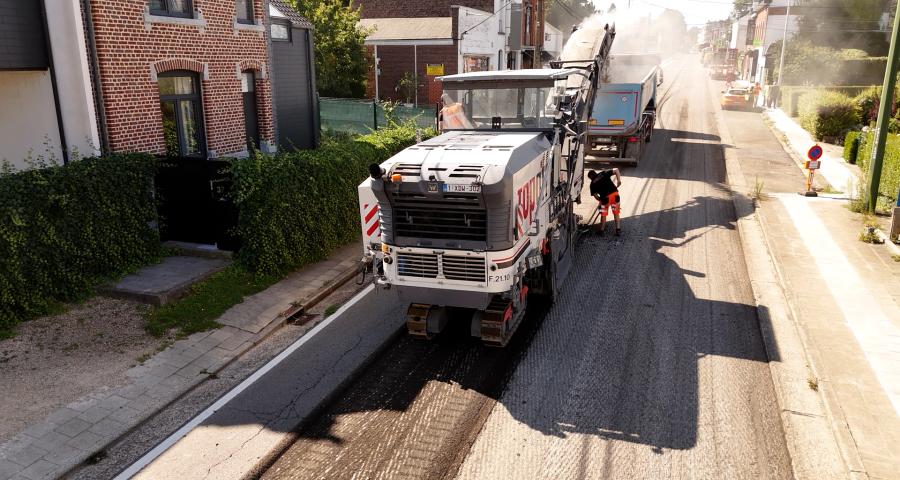 Embourg: La Voie de l'Ardenne en chantier