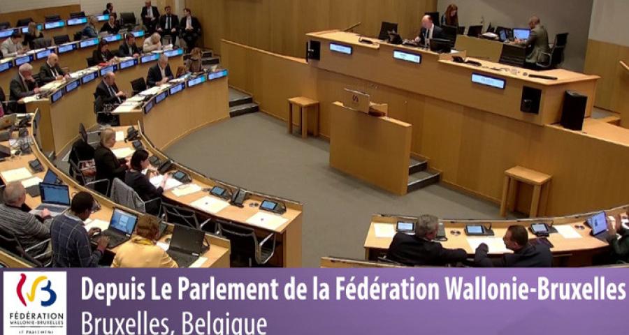 Questions parlementaires de la Fédération Wallonie Bruxelles