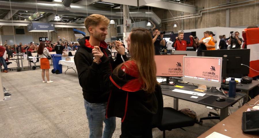Des victoires liégeoises aux Euroskills 2025