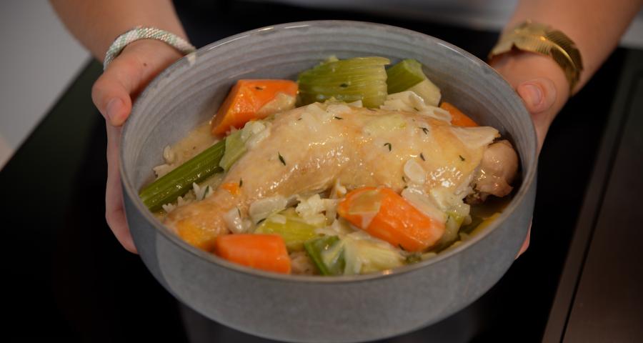 Le Waterzooi de poulet, avec Équifrais