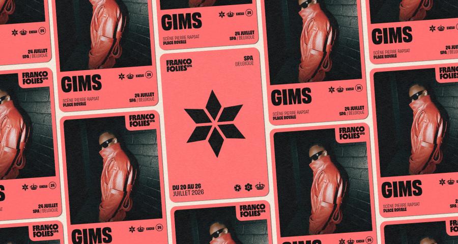 GIMS, première tête d’affiche des Francofolies de Spa 2026