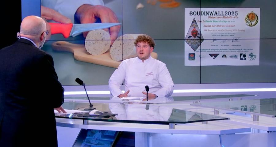 Invité : "Meilleur boudin de Liège" : quel impact sur les ventes du boucher ?