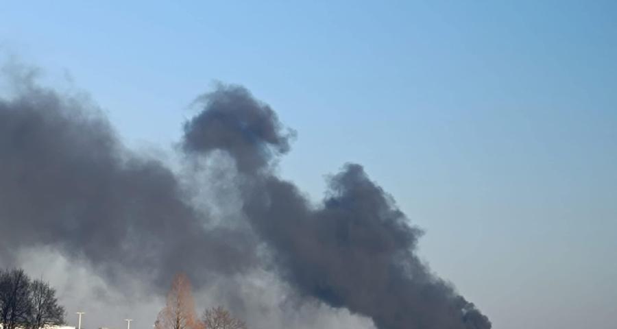 Incendie chez Recydel à Wandre : des fumées visibles à des kilomètres