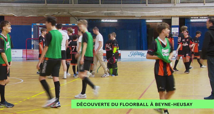 Découverte du floorball à Beyne-Heusay: "Un sport physique"