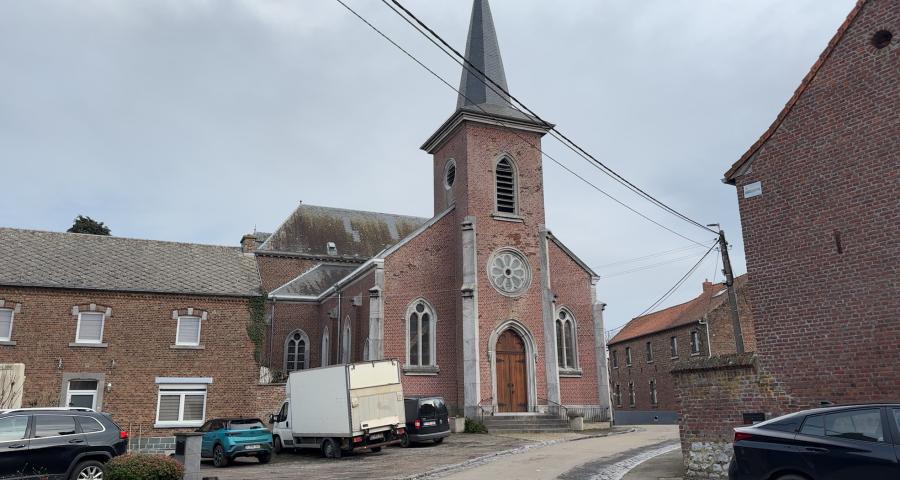 L'église de Ciplet en 3D