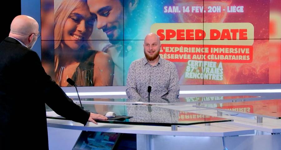 Invité : un speed dating pour la Saint Valentin, un brin revisité...