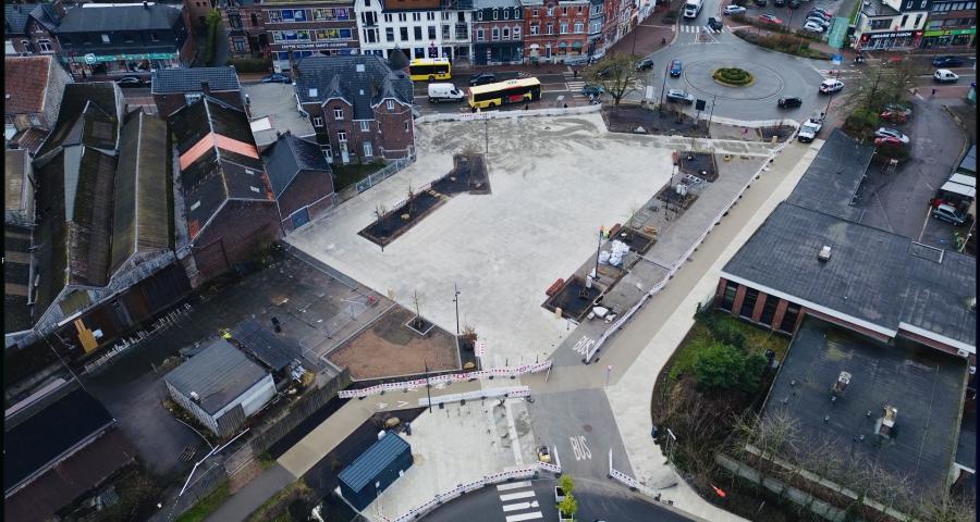 Nouvelle place de Fléron : les habitants peuvent choisir le nom