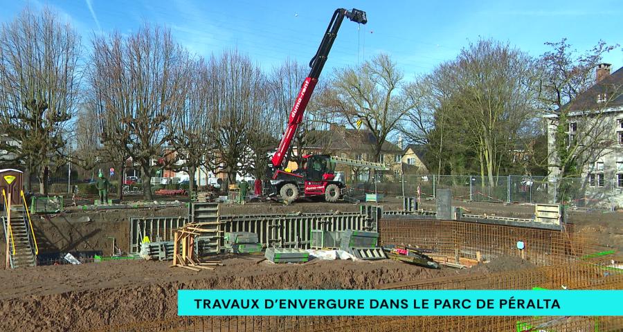 Travaux d'envergure sur le site de Péralta à Angleur