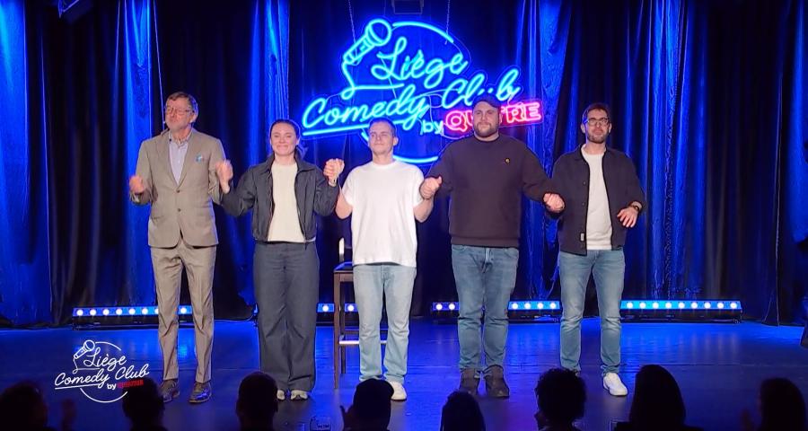 Liège Comedy Club #7 : Alice Conard, Dave Hellebrandt, Nathan Drappa et Etienne S