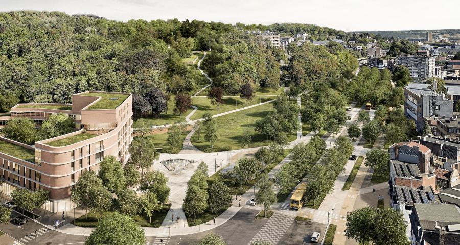 Fontainebleau : le grand lifting de l’entrée de Liège