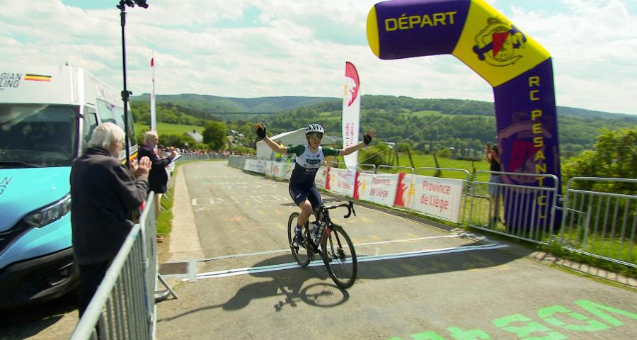 L'Espagnole Alejandra Neira Dominguez remporte la première édition féminine de Liège-Bastogne-Liège Juniors