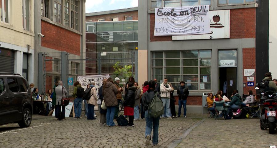 Grève des enseignants dans une quinzaine d'écoles liégeoises