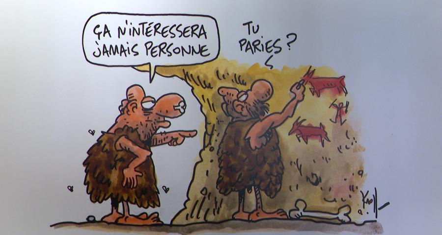 150 Kroll : des dessins à réfléchir au château de Waroux
