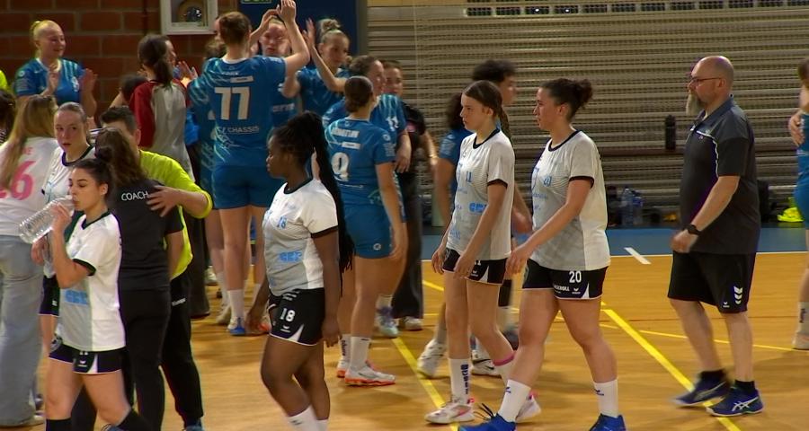 Handball féminin : l'Union Beynoise se maintient en D1 et envoie le Fémina Visé en D2 !