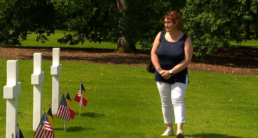 « La liberté, on doit se battre pour la garder » : Nathalie Mistiaen fait vivre la mémoire de soldats américains