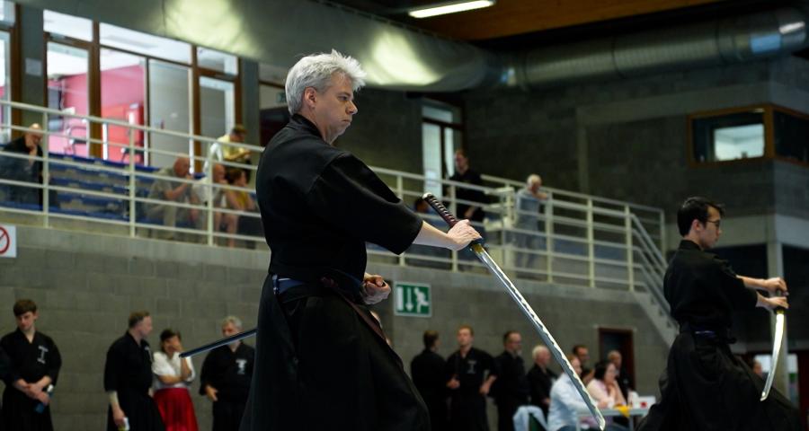 Herstal ou la place forte liégeoise des Championnats de Belgique d'Iaïdo