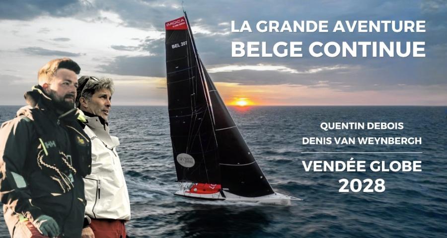 Vendée Globe 2028, l'ambition du skipper marchinois Quentin Debois