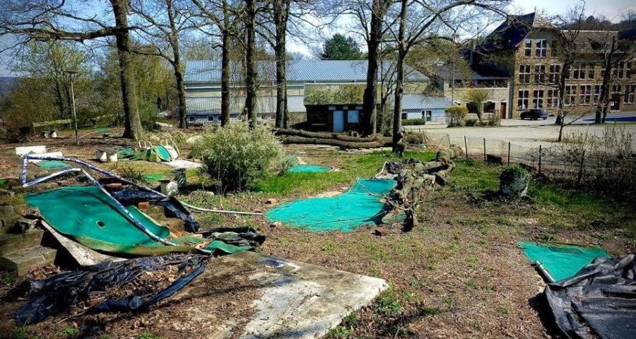Des citoyens veulent relancer le mini-golf d'Esneux