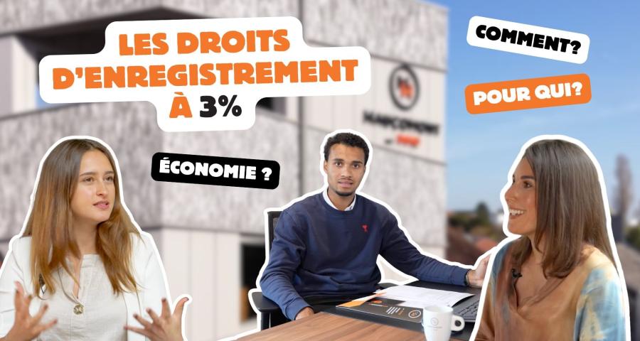 Droits d’enregistrement à 3 % : un levier pour réduire le coût d’un achat immobilier