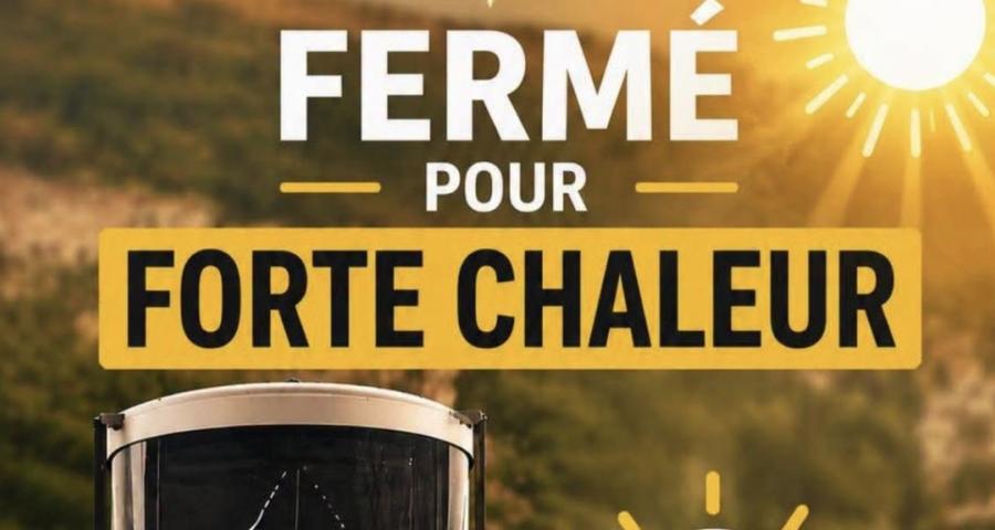 Chaleur : annulations, reports d'activités mais aussi offres fraîcheur !