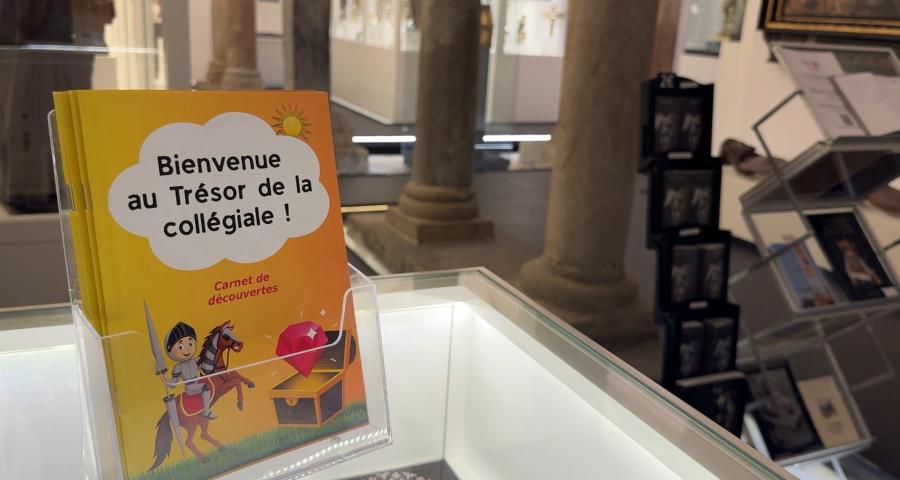 Un nouveau livret pour transmettre le Trésor de la Collégiale aux enfants