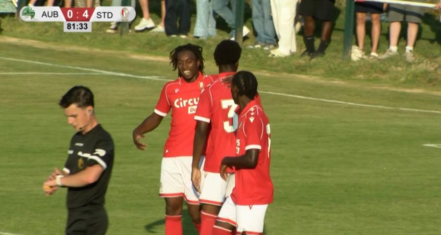 Le Standard s'impose 0-4 en match amical à Aubel