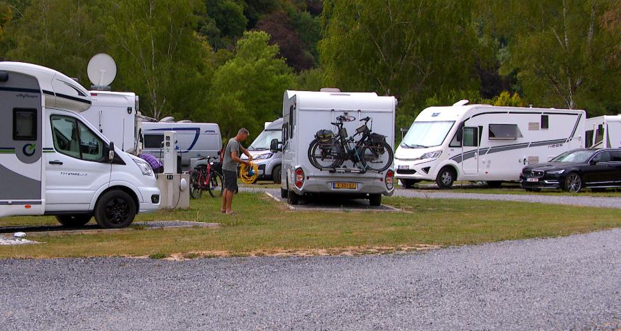 L'aire de camping de Hamoir fait un carton auprès des touristes