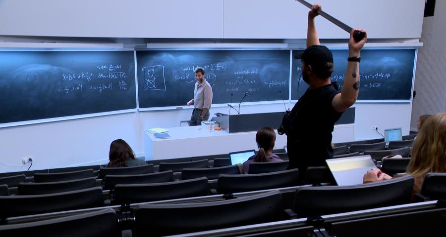 Un film de science-fiction s'installe à l'ULiège