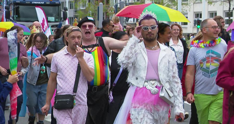 Liège Pride, 2e édition : 1200 personnes marchent avec fierté