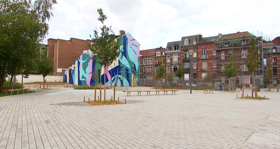 Un ancien site industriel transformé en parc à Liège
