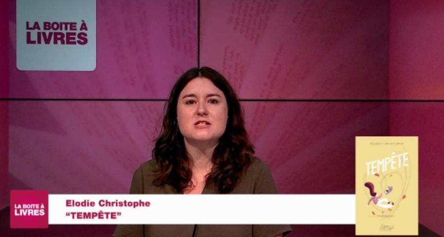 La Boîte à livres : Elodie Christophe, Tempête.