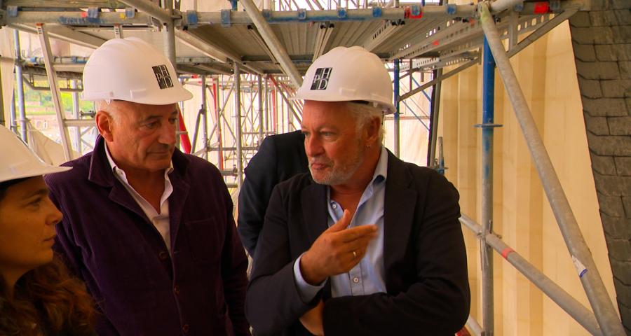 Philippe Villeneuve, l’architecte de Notre-Dame, séduit par le chantier de Sainte-Croix