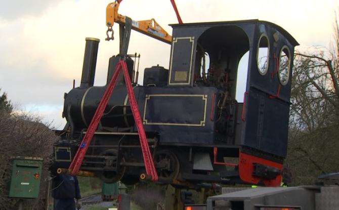 Une nouvelle chaudière pour une locomotive de Sprimont