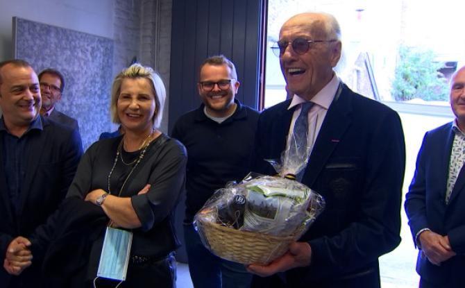 Décès du maitre-verrier Louis Leloup