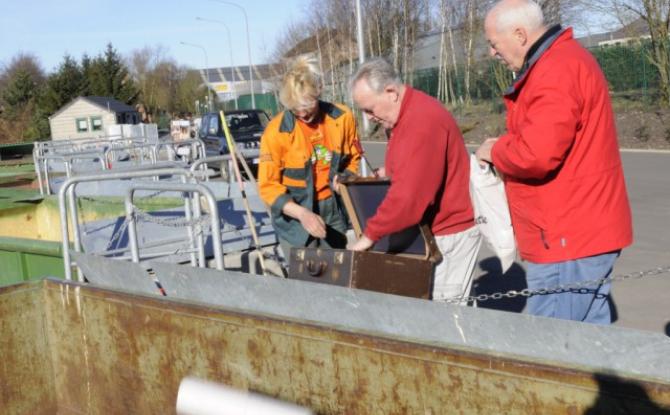 Recyparc Intradel déchets