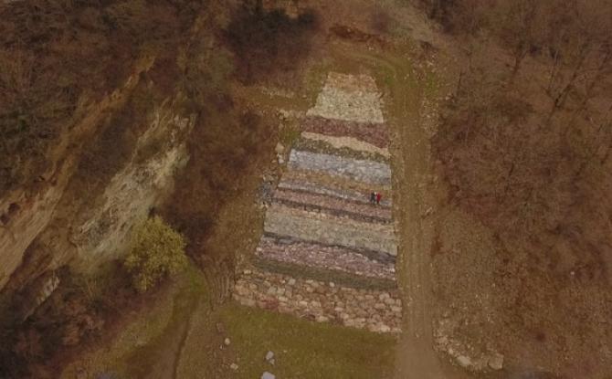 Le mur géologique de Comblain-au-Pont