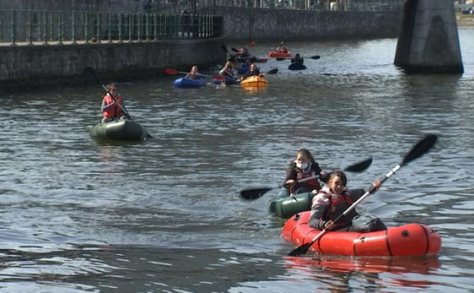 Le packrafting, nouvelle aventure fluviale à Liège !
