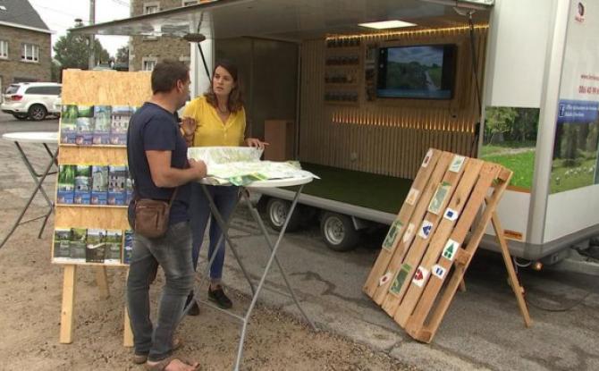 Un office du tourisme mobile pour Ferrières