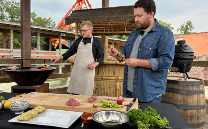 Ribs d’agneau aux aromates et à l'ail