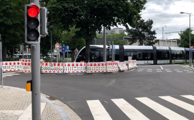 Tram En Commun S6#33 : le tram et les feux de signalisation