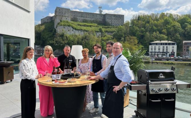 Les crevettes grillées à l'ail