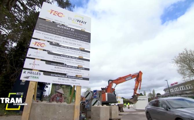 Tram En Commun S6#28 :  début des travaux pour le busway
