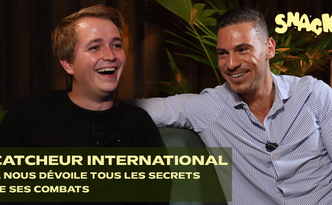 Snack : la star du catch Aaron Rammy nous dévoile les coulisses de ce sport-spectacle