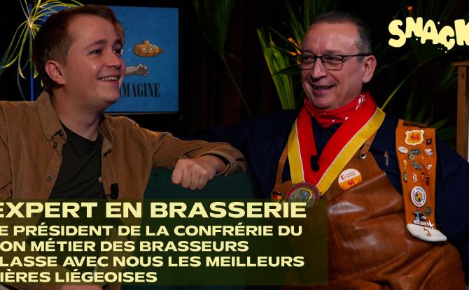 Snack : expert en brasserie, il nous explique comment servir parfaitement une bière