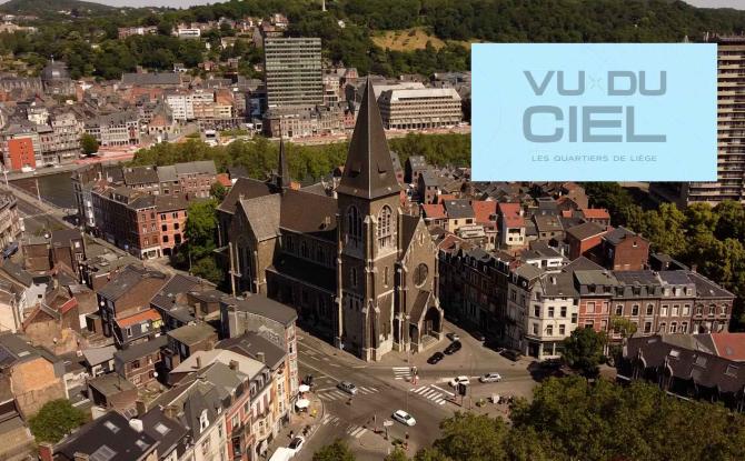 Outremeuse - Vu du ciel