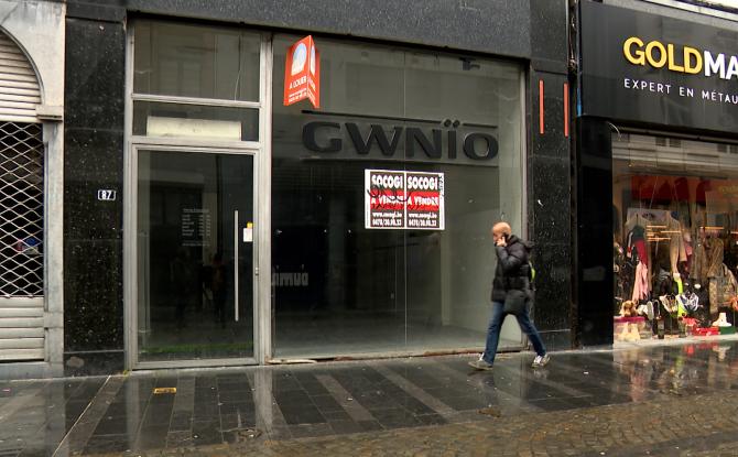 1/3 des vitrines sont vides au centre-ville de Liège